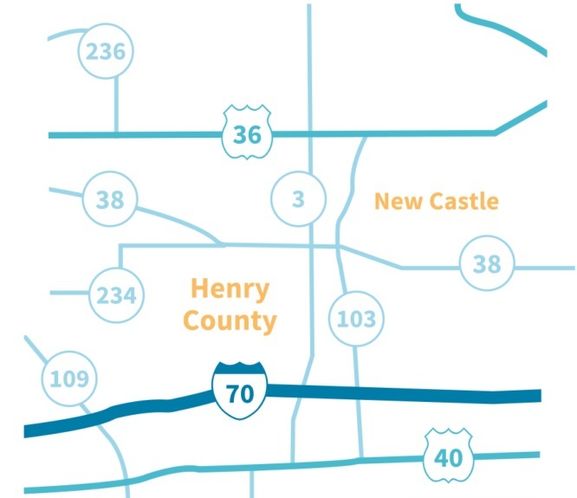 3940 S. S.R. 3, New Castle, IN 47362